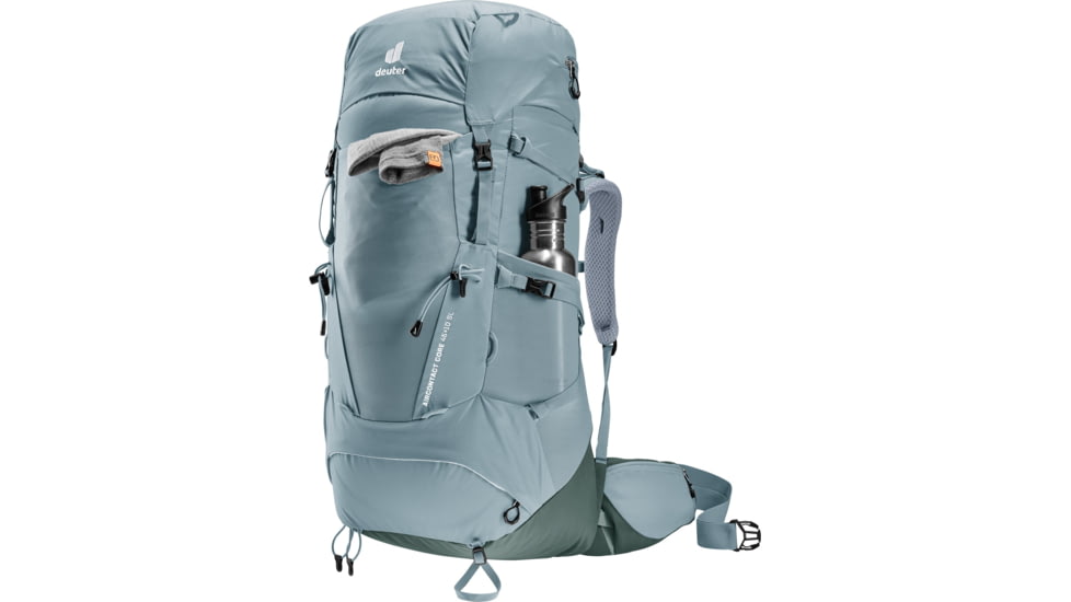 Deuter Aircontact Core 45+10 SL Backpack - Women's, Shale-Ivy, 45L, 335122242190