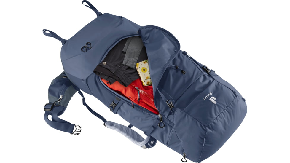 Deuter Aircontact Core 60+10 SL Pack - Womens, Ink-Graphite, 70L, 335102234560