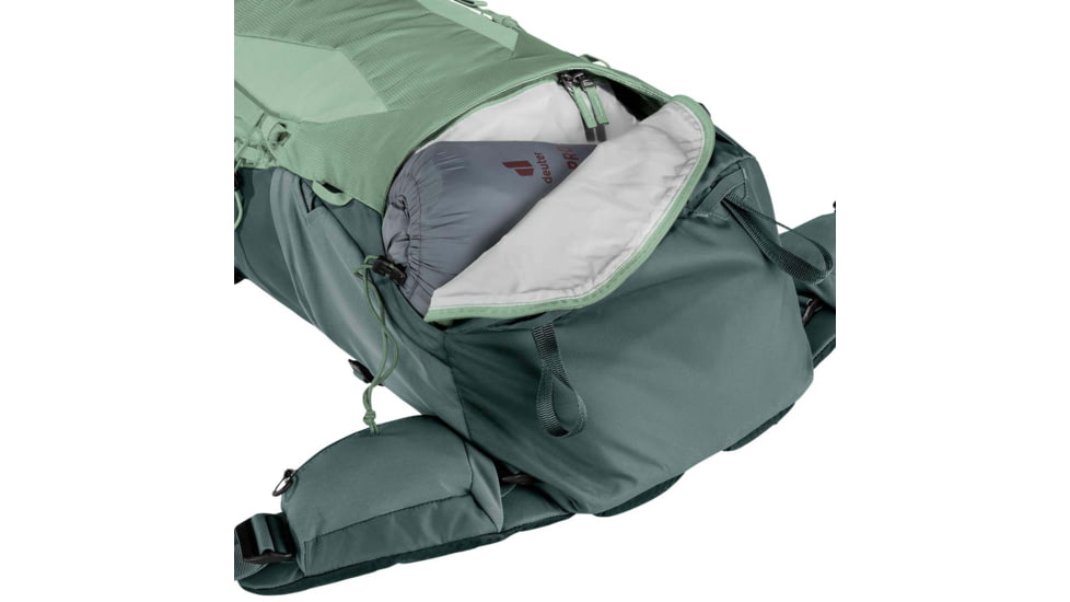 Deuter Aircontact Lite 45 + 10 SL Backpack, Aloe/Forest, 45 + 10 Liter, 334042122640