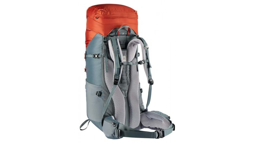 Deuter Aircontact Lite 60 + 10 SL Backpack, Paprika/Teal, 60 + 10 Liter, 334062152120