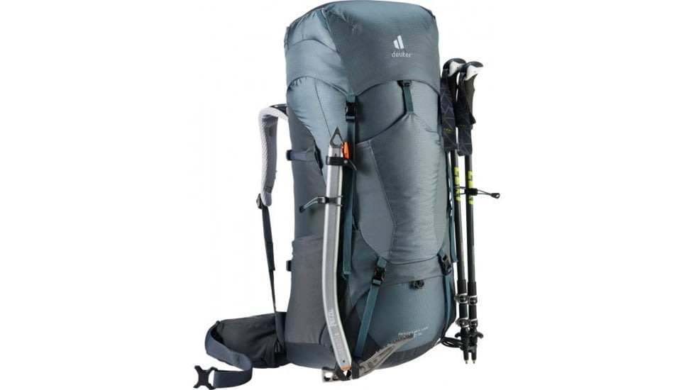 Deuter Aircontact Lite 60 + 10 SL Backpack, Shale/Graphite, 60 + 10 Liter, 334062144120