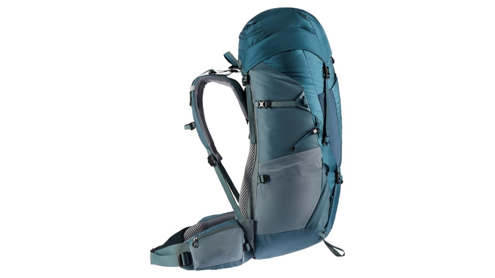 Deuter Aircontact Lite 65 + 10 Backpack, Arctic/Teal, 65 + 10 Liter, 334072132410