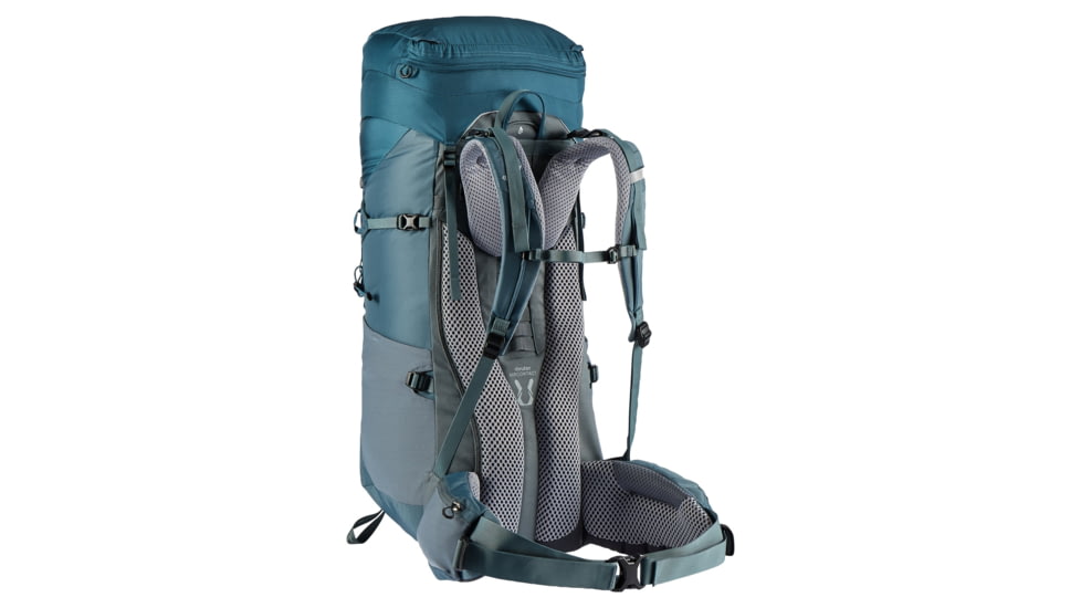 Deuter Aircontact Lite 65 + 10 Backpack, Arctic/Teal, 65 + 10 Liter, 334072132410