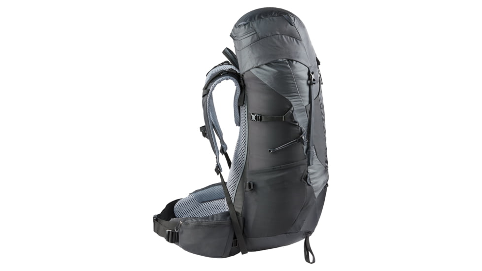 Deuter Aircontact Lite 65 + 10 Backpack, Graphite/Black, 65 + 10 Liter, 334072147010