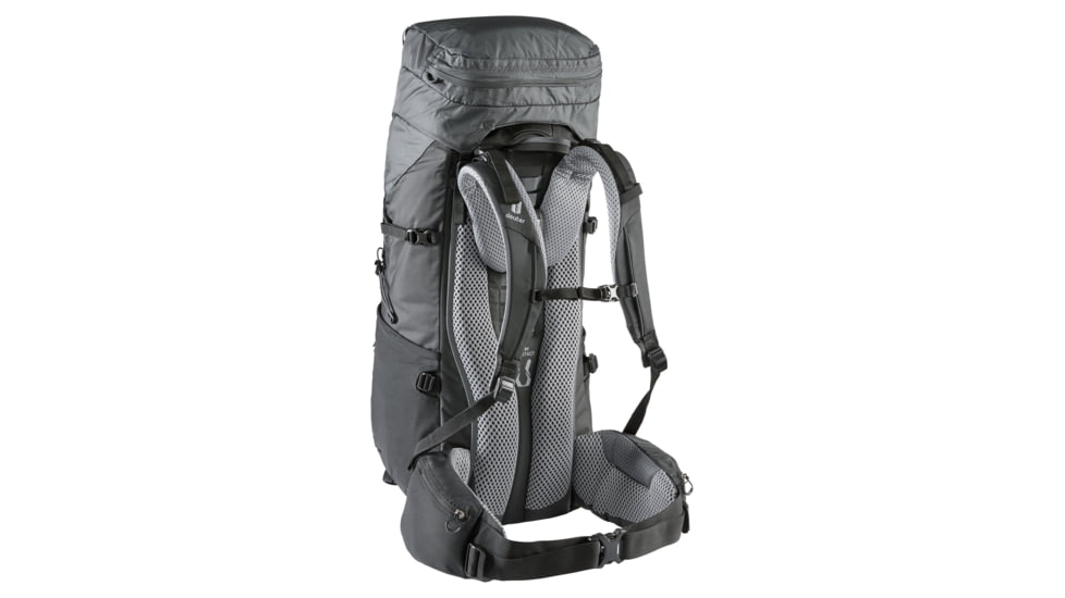 Deuter Aircontact Lite 65 + 10 Backpack, Graphite/Black, 65 + 10 Liter, 334072147010