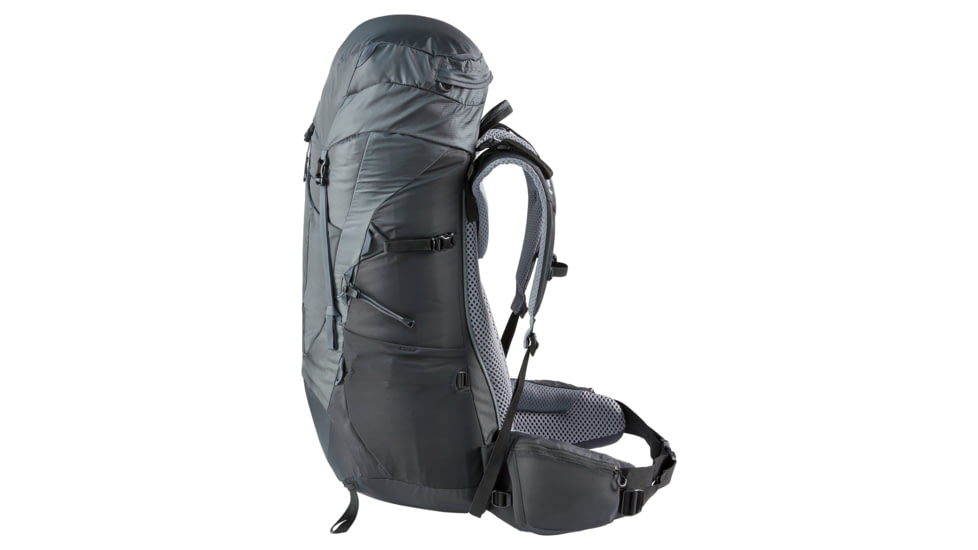 Deuter Aircontact Lite 65 + 10 Backpack, Graphite/Black, 65 + 10 Liter, 334072147010