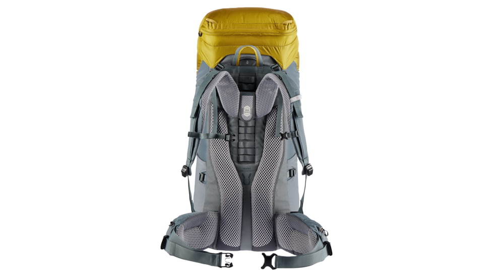 Deuter Aircontact Lite 65 + 10 Backpack, Turmeric/Teal, 65 + 10 Liter, 334072182050