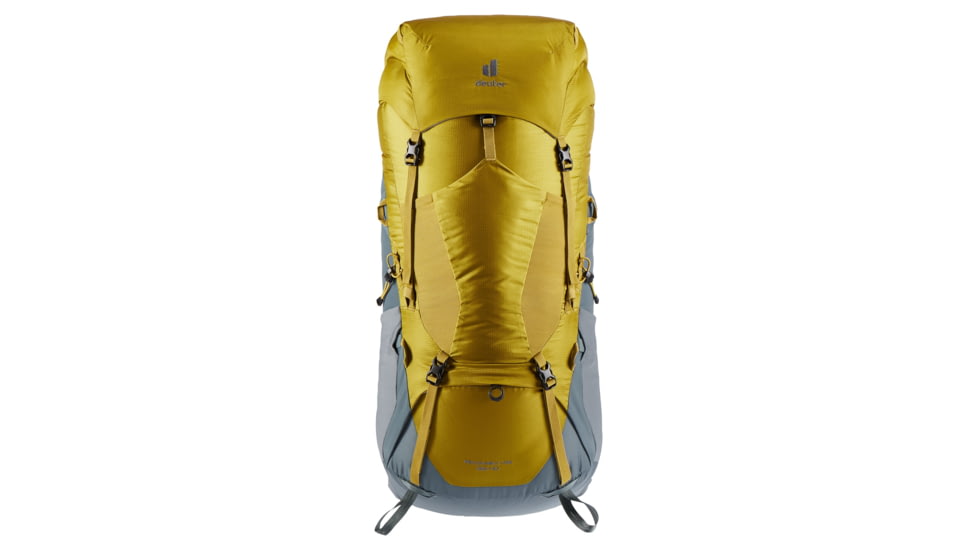 Deuter Aircontact Lite 65 + 10 Backpack, Turmeric/Teal, 65 + 10 Liter, 334072182050
