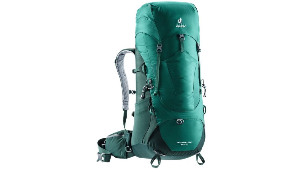 Deuter Aircontact Lite Backpack 50L + 10, Alpinegreen/Forest, 334031822310