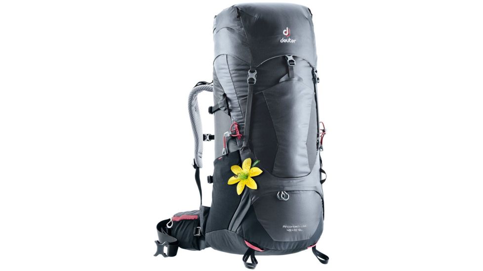 Deuter Aircontact Lite Womens Backpack 45 + 10 SL, Graphite/Black, 334021847010