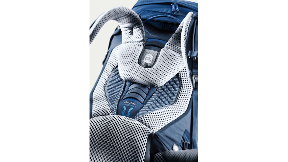Deuter Aircontact Lite Womens Backpack 60 + 10 SL, Arctic/Navy, 434021833290