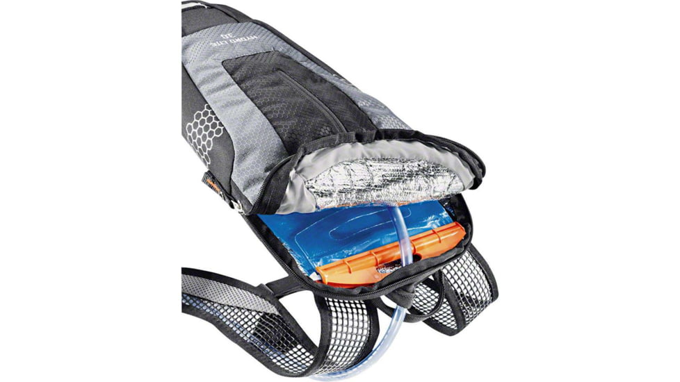 Deuter Compact Lite 3L Backpack w/ Res, Black/White, 420011671300