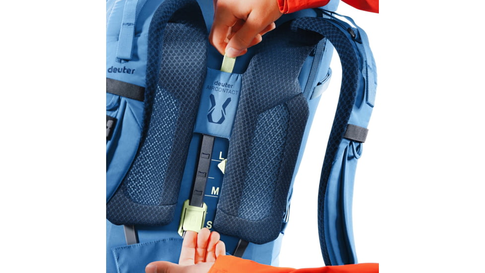 Deuter Aircontact Core 50+10 Backpack, 50L, Baltic/Nightblue, 335132610150