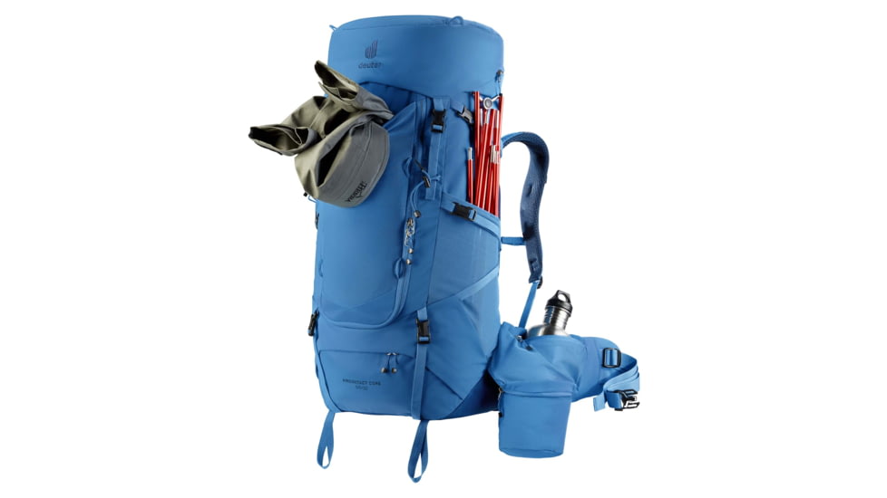 Deuter Aircontact Core 50+10 Backpack, 50L, Baltic/Nightblue, 335132610150