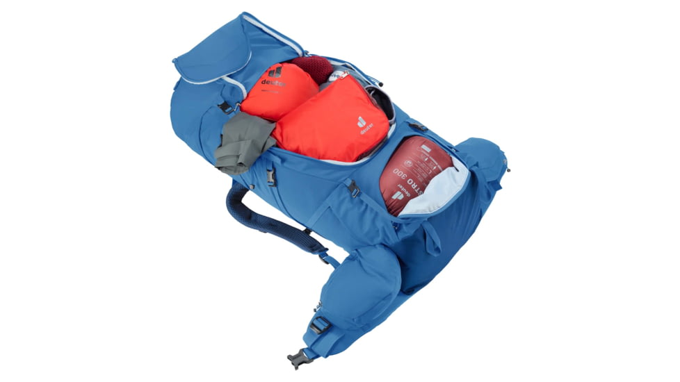 Deuter Aircontact Core 50+10 Backpack, 50L, Baltic/Nightblue, 335132610150