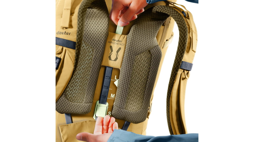 Deuter Aircontact Core 50+10 Backpack, 50L, Savanna/Nori, 335132662160