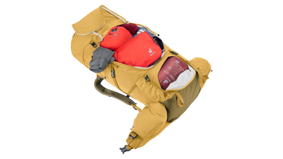 Deuter Aircontact Core 50+10 Backpack, 50L, Savanna/Nori, 335132662160