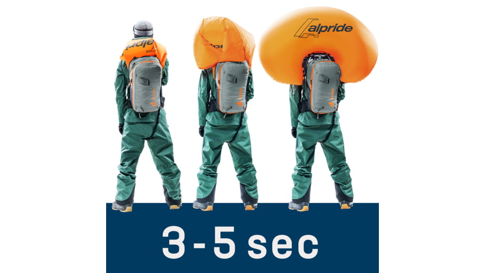 Deuter Alproof Lite 22 Pack, Tin/Black, 22, 331012347020