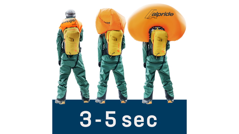 Deuter Alproof Lite 22 Pack, Turmeric/Black, 22, 331012387060