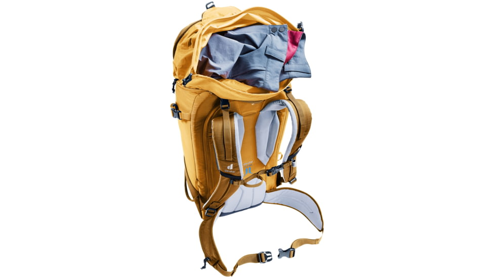 Deuter Freerider Pro 34+ Climbing Packs, Almond/Cinnamon, 34, 330352266110
