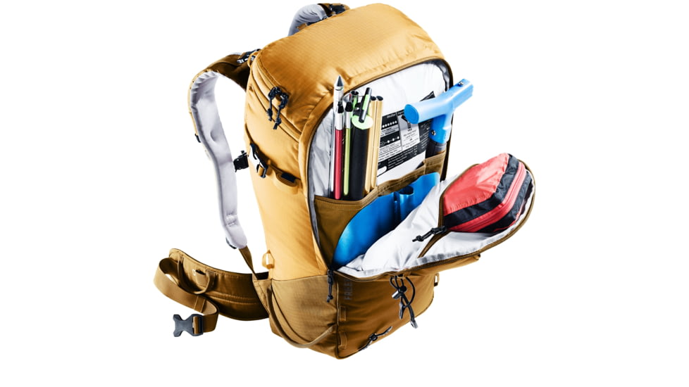 Deuter Freerider Pro 34+ Climbing Packs, Almond/Cinnamon, 34, 330352266110