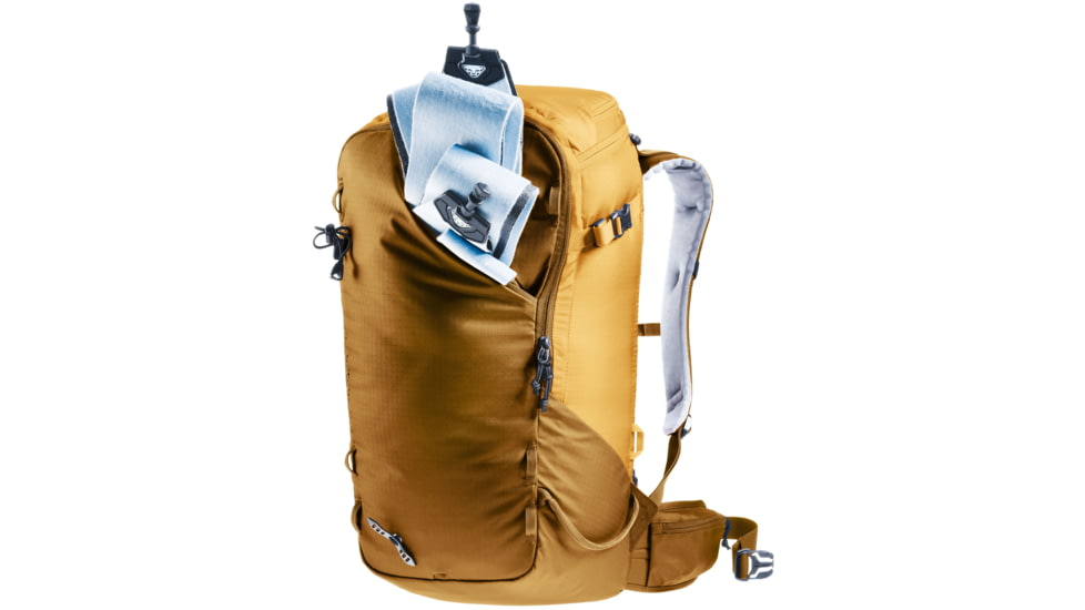 Deuter Freerider Pro 34+ Climbing Packs, Almond/Cinnamon, 34, 330352266110