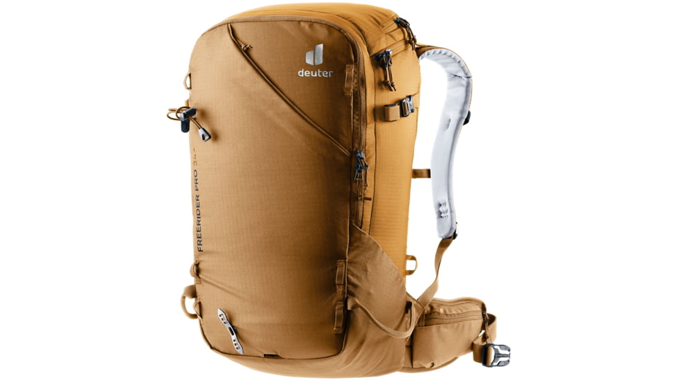 Deuter Freerider Pro 34+ Climbing Packs, Almond/Cinnamon, 34, 330352266110