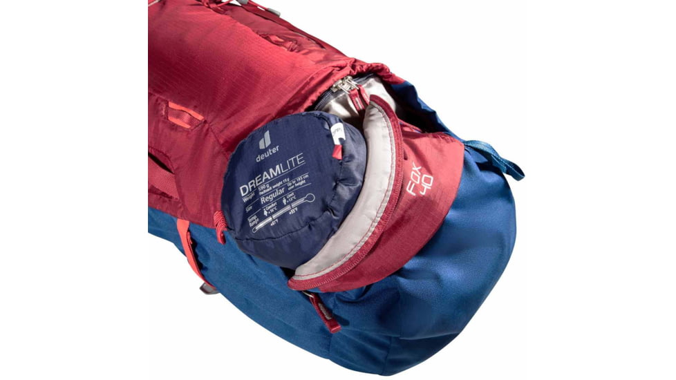 Deuter Fox 40 Backpack - Kids, Cranberry/Steel, 40 Liter, 361122153160