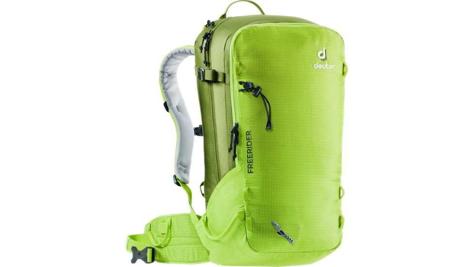 Deuter Freerider 30 Climbing Packs, Citrus/Moss, 330332182040