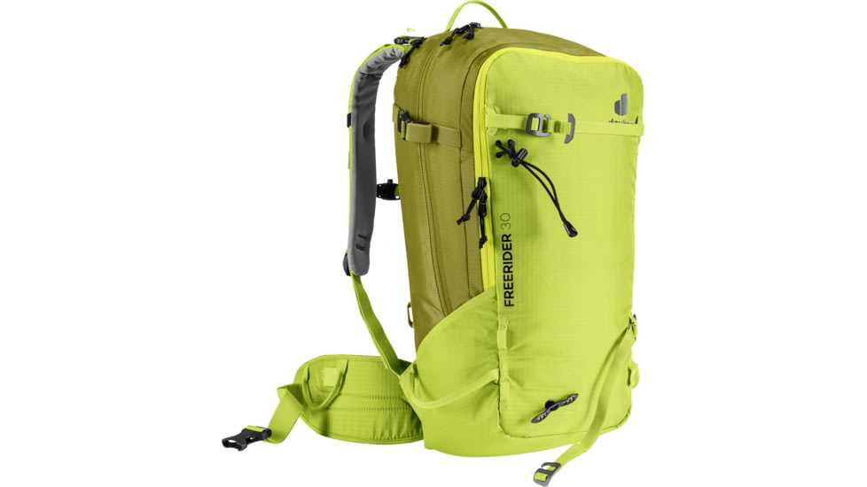 Deuter Freerider 30 Climbing Packs, Citrus/Moss, 330332282040