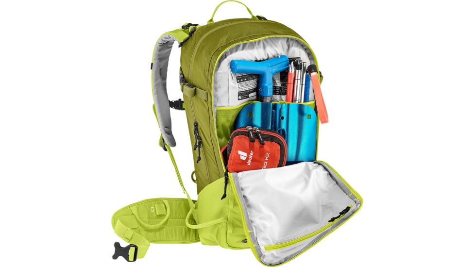 Deuter Freerider 30 Climbing Packs, Citrus/Moss, 330332282040