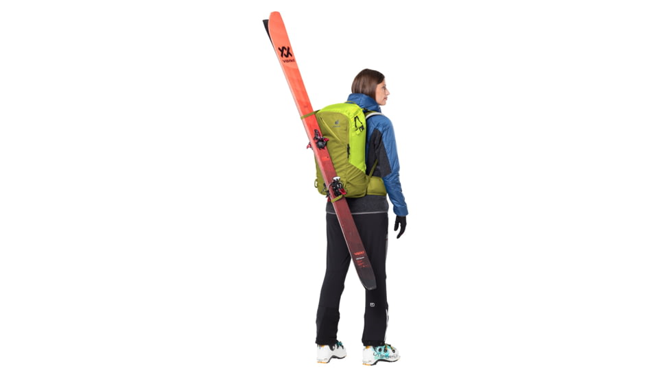 Deuter Freerider Pro 32+ SL Climbing Packs - Womens, Moss/Citrus, 330342228030