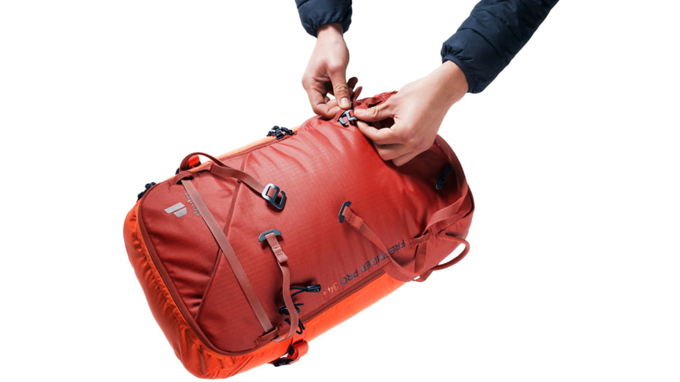 Deuter Freerider Pro 34+ Climbing Packs, Lava/Papaya, 330352259060