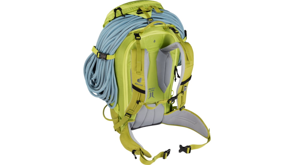 Deuter Freerider Pro 34+ Climbing Packs, Moss/Citrus, 330352228030