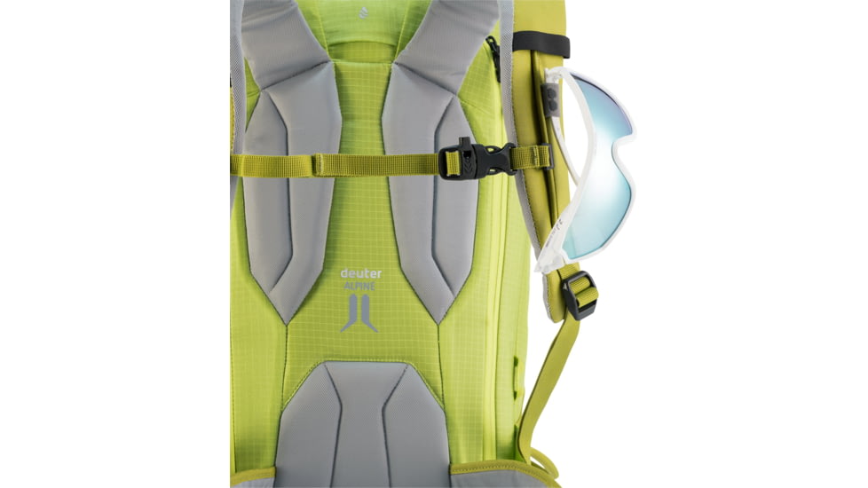 Deuter Freerider Pro 34+ Climbing Packs, Moss/Citrus, 330352228030