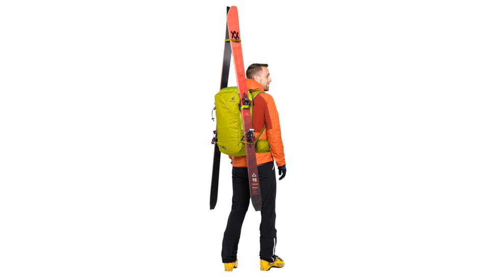 Deuter Freerider Pro 34+ Climbing Packs, Moss/Citrus, 330352228030