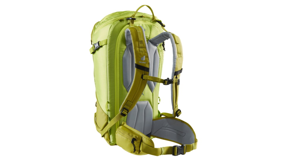 Deuter Freerider Pro 34+ Climbing Packs, Moss/Citrus, 330352228030