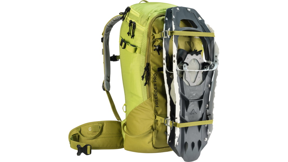 Deuter Freerider Pro 34+ Climbing Packs, Moss/Citrus, 330352228030