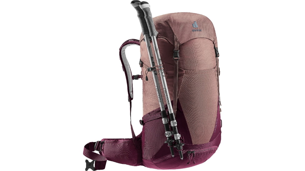 Deuter Futura 30 SL Backpack, Ashrose/Cassis, 340072155990