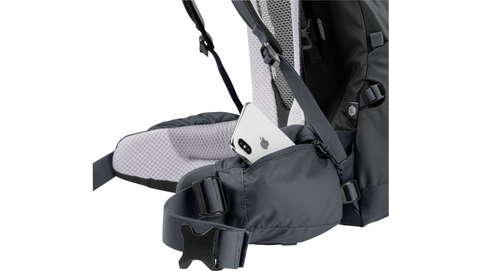 Deuter Futura Air Trek 45 + 10 SL Pack - Womens, Black-Graphite, 55L, 340202174030