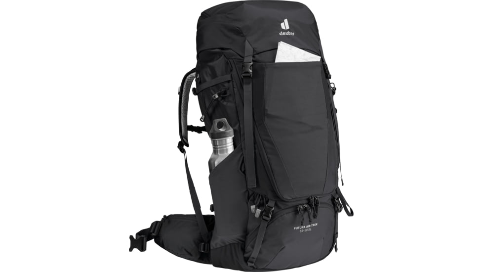 Deuter Futura Air Trek 55 + 10 SL Pack - Womens, Black-Graphite, 65L, 340222174030