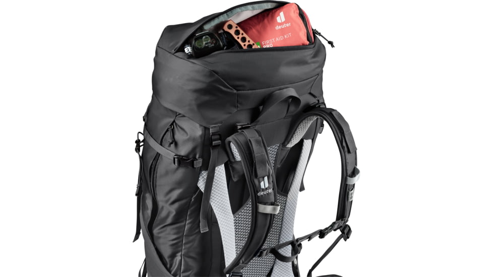 Deuter Futura Air Trek 55 + 10 SL Pack - Womens, Black-Graphite, 65L, 340222174030