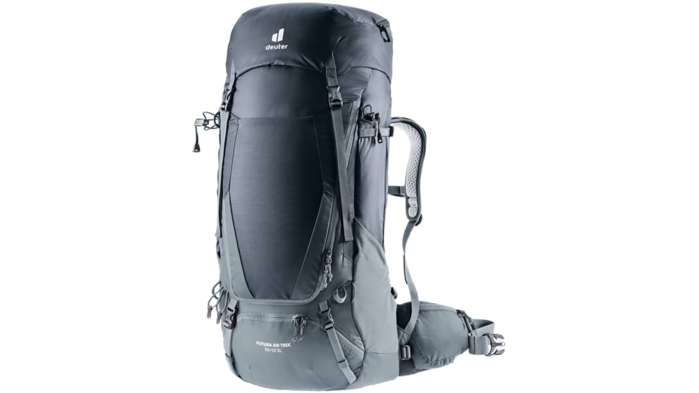 Deuter Futura Air Trek 55 + 10 SL Pack - Womens, Black-Graphite, 65L, 340222174030