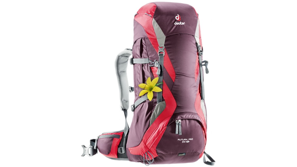 Deuter Futura Pro 34 SL Pack - Women's-Aubergine/Fire
