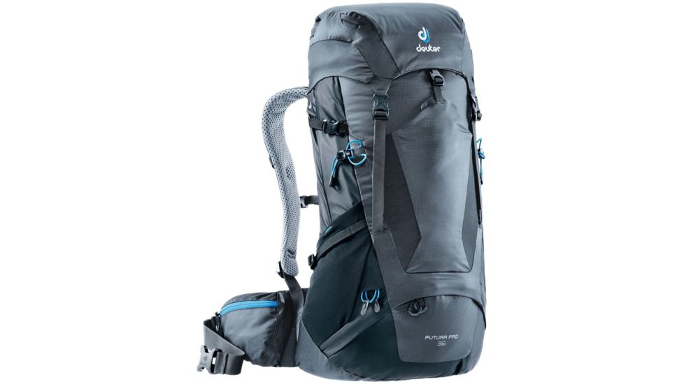 Deuter Futura PRO 36L Backpack, Graphite/Black, 340111847010