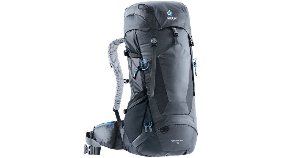 Deuter Futura PRO 40L Backpack, Graphite/Black, 340131847010