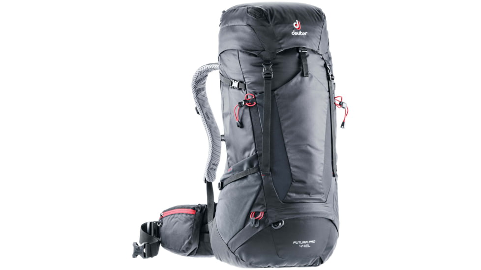 Deuter Futura PRO 44 EL Hiking Pack, Black, 340191870000