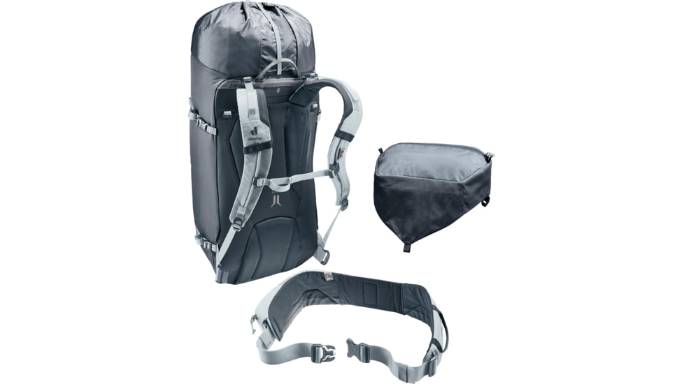 Deuter Guide 34+8 Backpack, Black/Shale, 336152374110