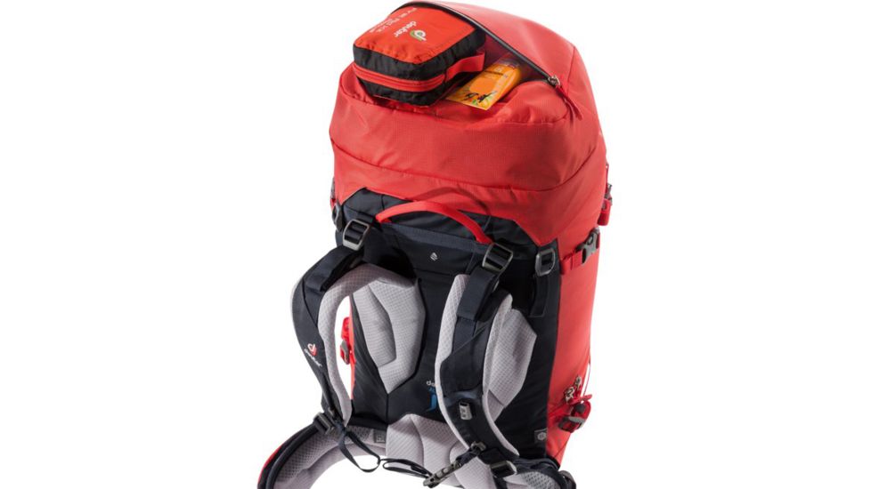 Deuter Guide 42+ SL Backpack, Chili/Navy, 336122053280