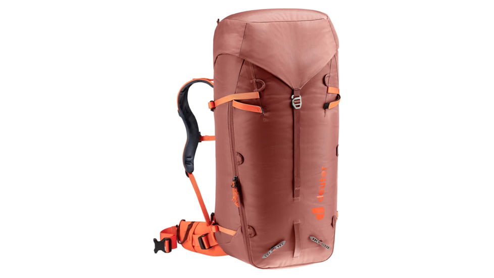 Deuter Guide 44+8 Backpack, Redwood/Papaya, 336172359120